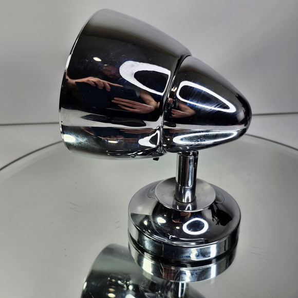 Ford Mustang Headlamp Style Desk Clock Battery Operated Read Description - Picture 5 of 11